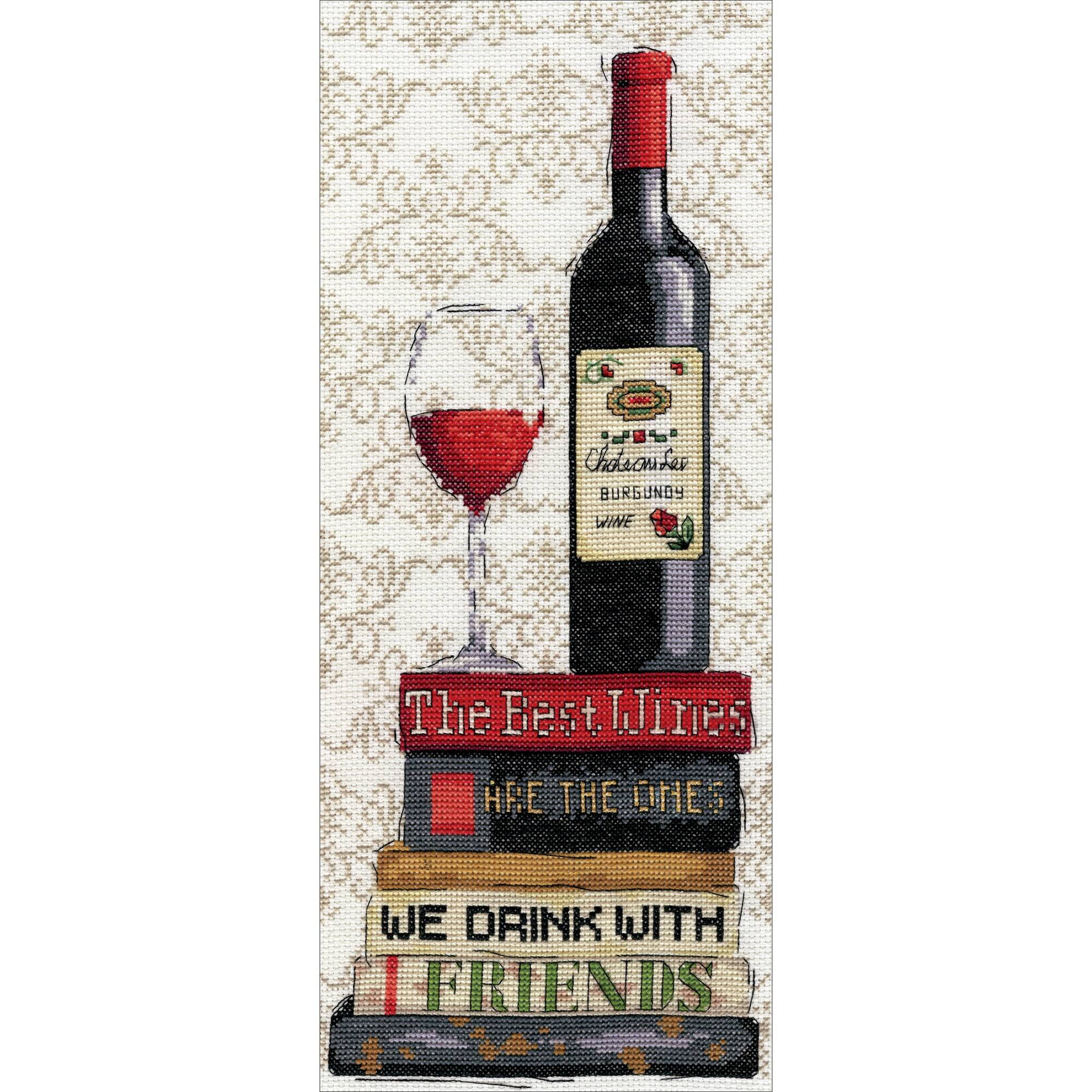 Design Works™ Red Wine Counted Cross Stitch Kit